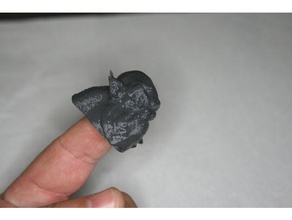 fingerspop goblin los gadgets bricoloup orco 3d print model - Mito3D