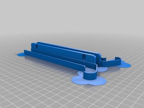 my customized customiser justblair's parametric cylindrical battery dispenser organization 3d print model - Mito3D