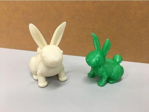 bunny rabbit animals animal easter 3d print model - Mito3D
