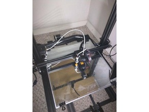 cr10 eixo x bandeja de cabo - não sag Impressora 3d peças cr10s4 3d print model - Mito3D