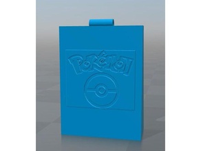 pokemon deck box les conteneurs la boîte carte de le pont du jeu vidéo 3d print model - Mito3D