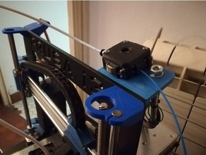 prusa i3 hephestos frame reinforcement bowden extruder support 3d printer parts 3d print model - Mito3D