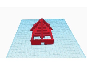 Grab erste Kaiser Chinas qin Gebäude & Strukturen 3d print model - Mito3D