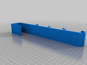 ma porte personnalisées crochet de cintre l'organisation personnalisé 3d print model - Mito3D