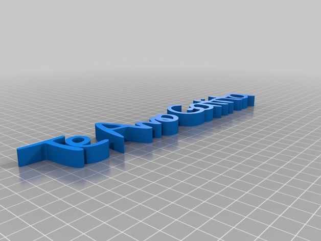 teamogatita sanat özelleştirilmiş 3D print model - Mito3D