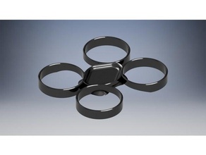 teal drone de l'hélice la cage r c véhicules sarcelle d'hiver tealdronechallenge 3d print model - Mito3D