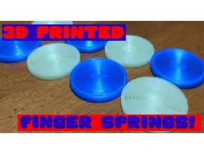 doigt springs jeux créé freecad de la coupe match fidget fidget-jouet jouet les enfants jeu jouets des fait d'habileté printemps élastiques à ressort 3d print model - Mito3D