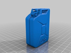 ölçek dükkanı yakıt olabilir r c araçlar 3d print model - Mito3D