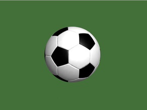 football soccer ball sport & outdoors 3d print model - Mito3D