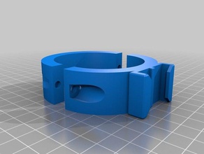 meine angepasste gopro-Rohrklemme standard-Schnalle Halterungen 4 sport & im freien kundengebundene 3d print model - Mito3D