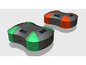 teal numérique de course porte concept la sarcelle d'hiver tealdronechallenge 3d print model - Mito3D