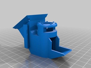 frankenstein estrusore 40mm condotto di raffreddamento Stampante 3d parti anet a6 3d print model - Mito3D