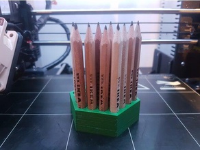 la colmena - ikea titular de un lápiz organización contenedor escritorio el organizador caja 3d print model - Mito3D