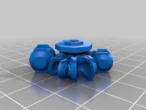 cybran monkeylord fixed base part model robots 3d print model - Mito3D