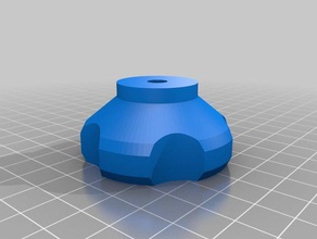my customized metric screw knob diy 3d print model - Mito3D