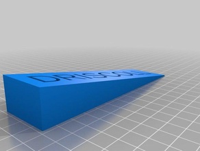 driscoll tope de la puerta los hogares personalizado 3d print model - Mito3D