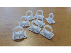 sew-on loop 3d printing keychain keys loop ring sew sewing