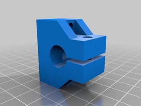 Eje de 12 mm montaje lineal baring soporte del eje Impresora 3d las piezas 12mm linear cojinete el monte eje-x eje-y rodamiento 3d print model - Mito3D