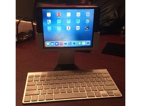 ipad mini 2 3 monitor riser tablet stand 3d print model - Mito3D