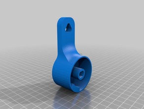 moen shower knob replacement handle bathroom 3d print model - Mito3D
