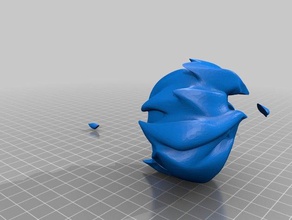 majestoso leão 2 cores de impressão animais leões 3d print model - Mito3D