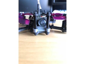 helipal loki x2 storm racing drone camera mount r c vehicles fpv quadcopter 3d print model - Mito3D