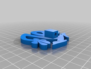 plastikman logo stand decor 3d print model - Mito3D