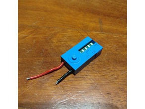 turnigy multistar 3s led indicador de bateria eletrônica 3d print model - Mito3D