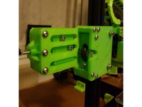 3 wheel x carriage attachment belt adjuster tarrantula 3d printer parts 3d print model - Mito3D