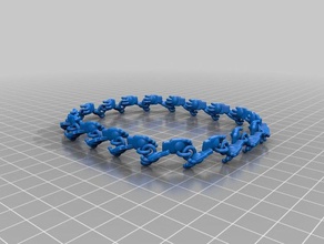ok bracelet jewelry jewlery 3d print model - Mito3D