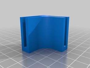 l bracket work table rev organization customized 3d print model - Mito3D
