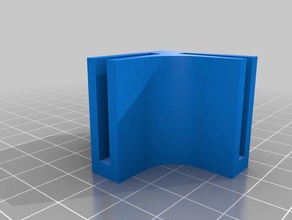 l right bracket work table rev organization customized 3d print model - Mito3D