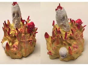 halloween male il fuoco giochi e giocattoli demone dungeons dragons di prop in miniatura miniature 28mm 3d print model - Mito3D