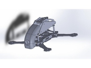 copter cadre comme robocat 270 r c véhicules 3d print model - Mito3D