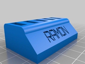my customized usb stick sd card holder2 organization 3d print model - Mito3D