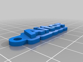 aitor i portachiavi su misura 3d print model - Mito3D