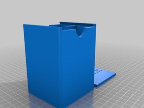 yu-gi-oh dual deckbox juegos personalizado 3d print model - Mito3D