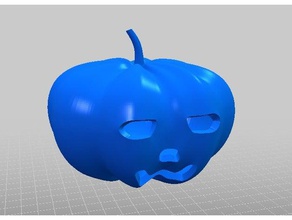 pumpkin food & drink halloween 3d print model - Mito3D
