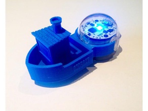 ozobot boat model robots 3d print model - Mito3D