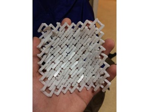 support-free flexible chainmail 3d printing chain chainmaille nasa supportless 3d print model - Mito3D