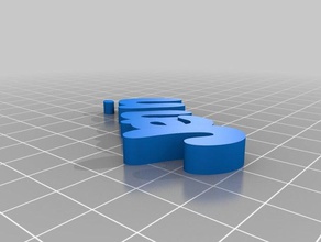 jenni Anahtarlık özelleştirilmiş 3d print model - Mito3D