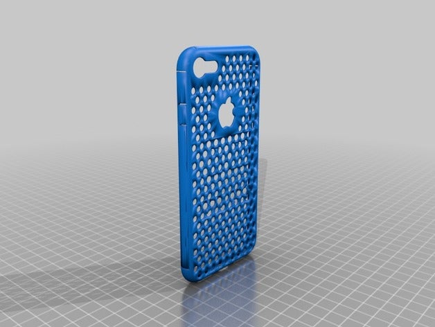 iphone 7 caso delirante clã logotipo letras A impressão 3d chamada do dever 3D print model - Mito3D