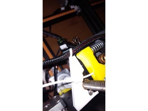 cr-10 clip guía de filamento ptfe tubo retención Impresora 3d las piezas impresora el la hic superior hic-la parte 3d print model - Mito3D