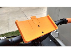 moto g plus bicycle phone mount mobile 3d print model - Mito3D