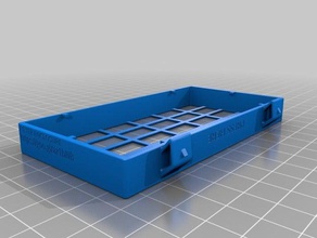 hitachi projector air filter enclosure replacement parts 3d print model - Mito3D