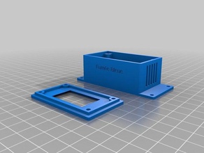 meine angepasste elektronische project box - Elektronik kundengebundene 3d print model - Mito3D