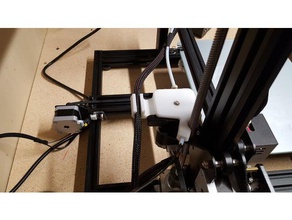 cr-10 mini kapak alanında filament rehberi 3d yazıcı parçaları 3d print model - Mito3D