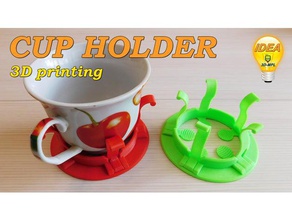 cup holder kitchen & dining cupboard cups 3d print model - Mito3D