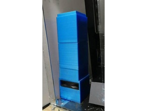 tower hepa & carbon filter 3d printer accessories 80mm fan mount 3d print model - Mito3D