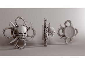 piratespinner brinquedos & games costumechallenge2017 fidget giratório pirata spinner 3d print model - Mito3D